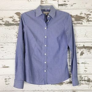 Banana Republic Button Down pin-striped size 2